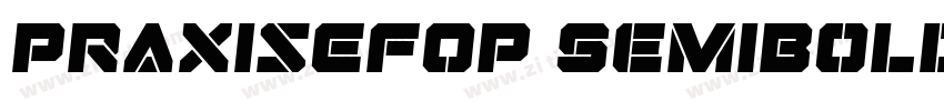 PraxisEFOP SemiBoldO字体转换